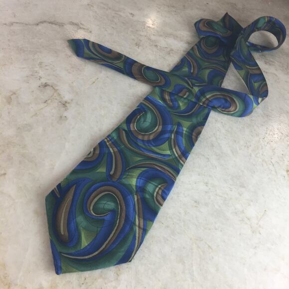 JERRY GARCIA SILK TIE "Mickey" - Picture 2 of 13